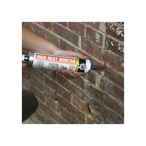 Dap High Heat Mortar Fire Mortar, 10 oz, Black miniatura 5