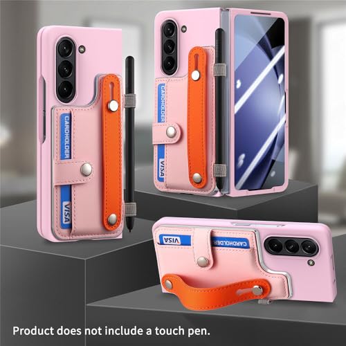 Coque Samsung Galaxy Z Fold 7 violette en cuir rigide premium chic