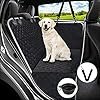 Mancro Dog Car Seat Cover for Back Seat, 100% Waterproof Car Seat Protector for Dogs with Side Flaps, Scratchproof Dog…