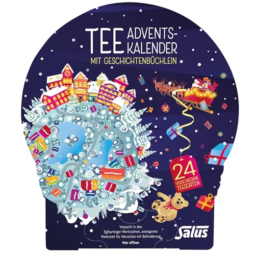 Herbosus SALUS Tee Adventskalender 2023 mit Geschichtenbüchlein