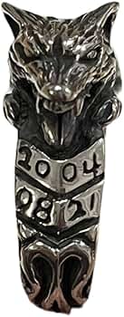 Amazon | 長渕剛監修 桜島8.21ウルフリングペンダント シルバー925