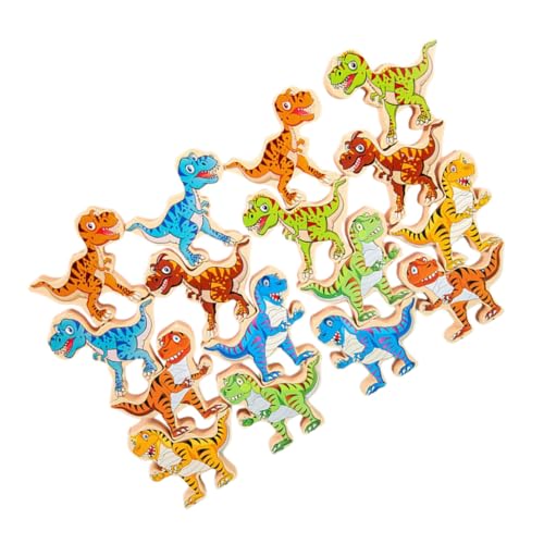Blocs de construction dinosaures pour le jeu d'équilibre des enfants
