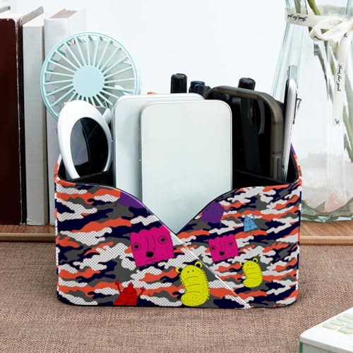 Organiseur de bureau camouflage doté de compartiments de rangement - 7