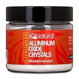 Premium Microdermabrasion Crystals Face Scrub | DIY Spa Micro Dermabrasion Skin Exfoliation with 120 Grit Pure White Aluminum Oxide | Face Exfoliator Minimize Pores, Wrinkles, Acne Scars - 4oz