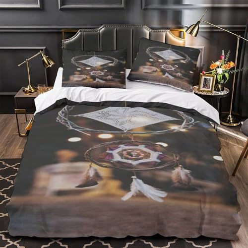 Parure de lit océan 3D avec housse de couette double microfibre