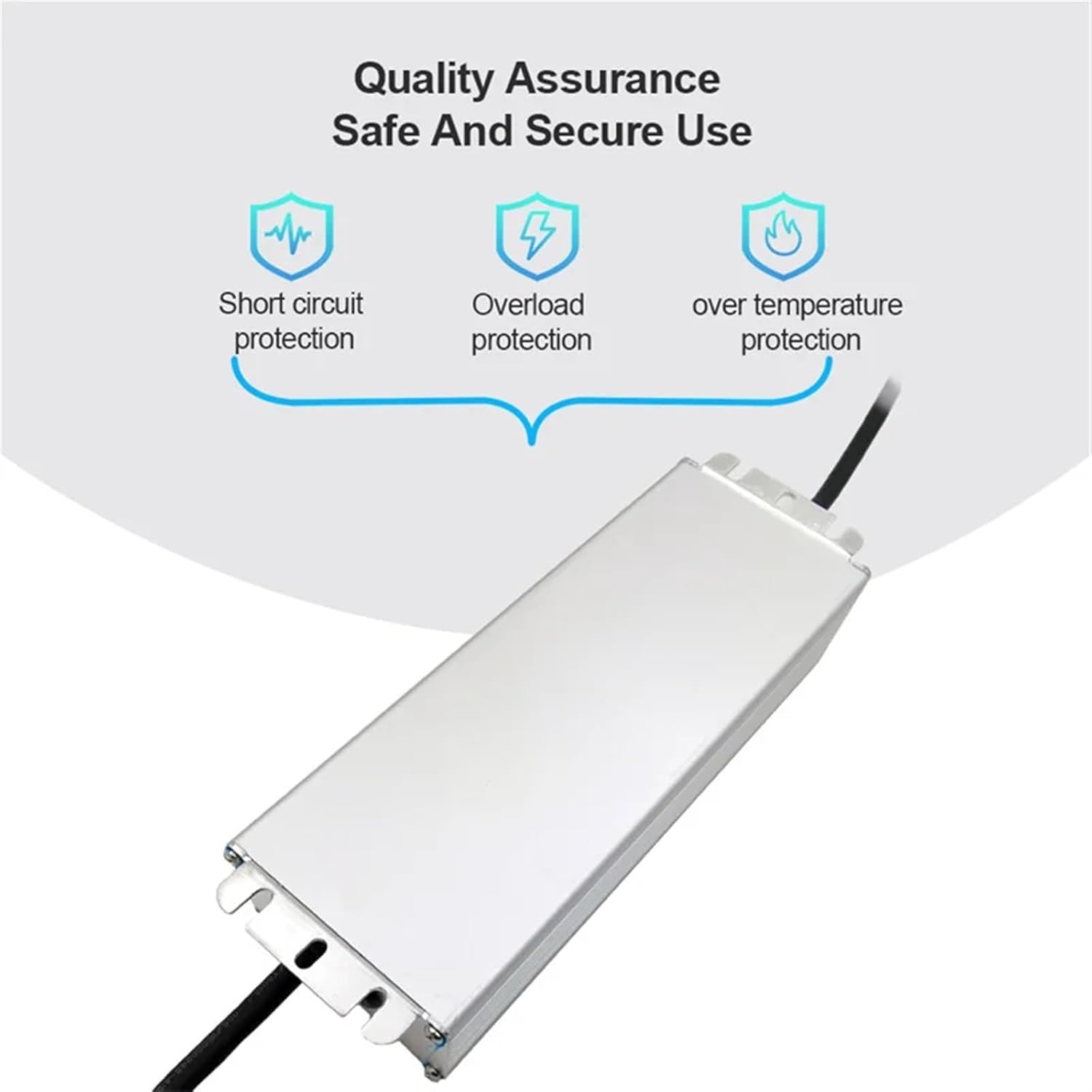 300W 350W Waterproof Outdoor Switching Power Supply AC-DC 24V 36V 48V Constant Voltage LED Driver Lighting Transformer(350W,183-263VAC_36V)