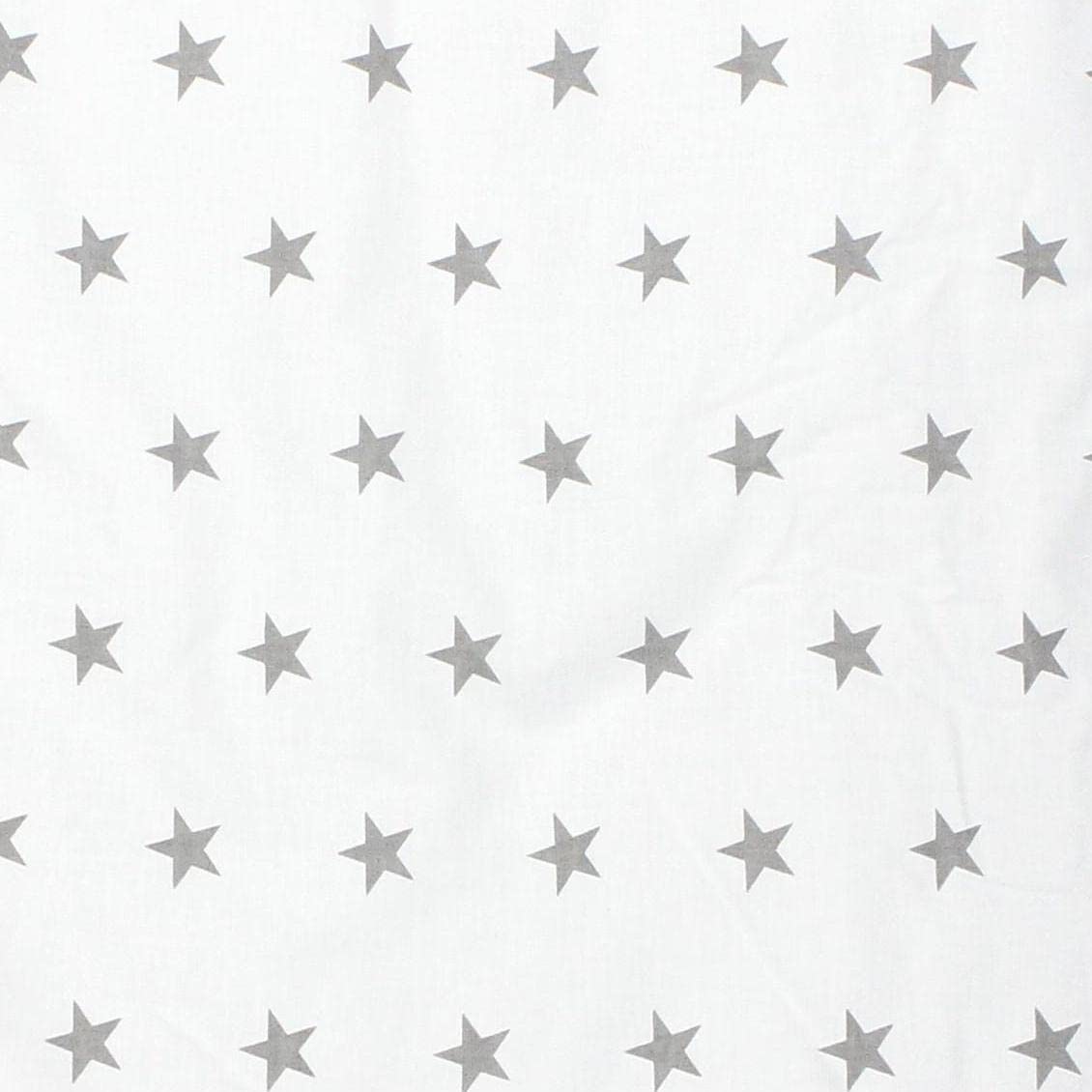 TupTam Materassino per Fasciatoio il cambio Pannolino Bebè, Stelle Bianco, 75 x 85 cm