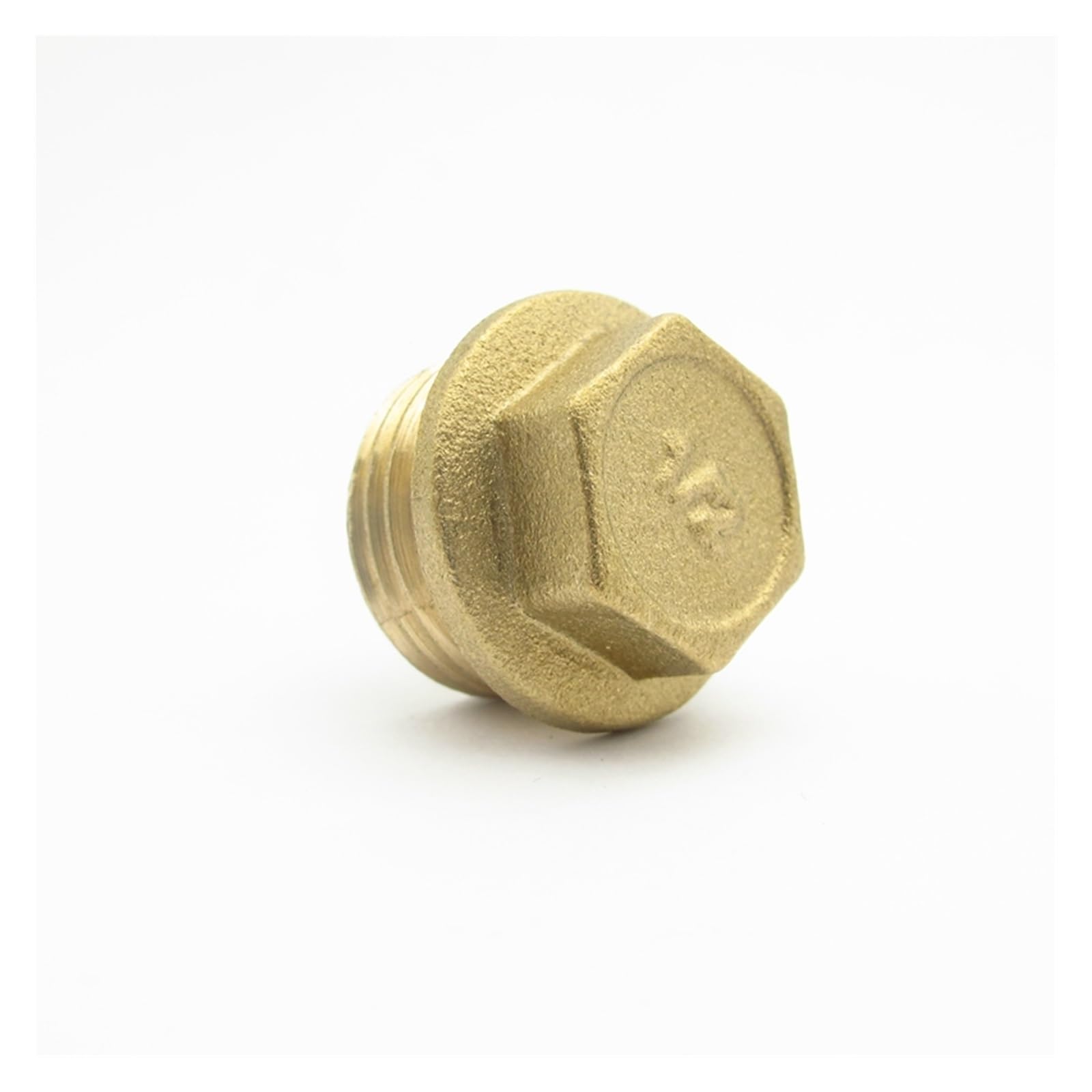 Tappo a testa esagonale in ottone BSP maschio, varie misure, 2 pezzi (1,3 cm)