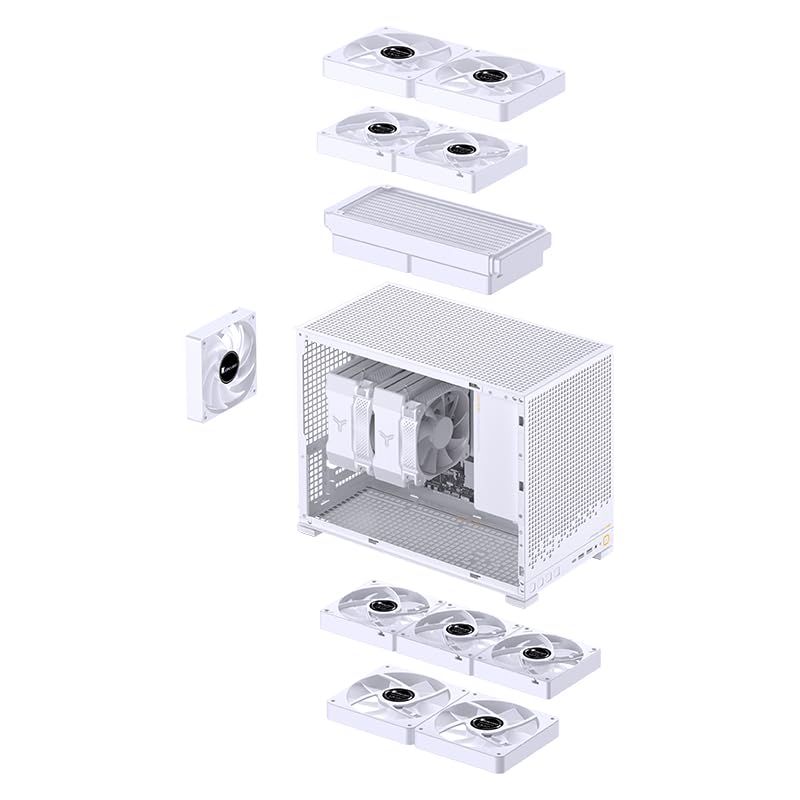Amazon.co.jp: JONSBO D32 (White, Pro) : パソコン・周辺機器