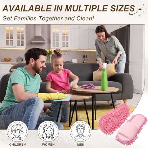 Pantoufles en microfibre chenille amovibles lavables réutilisables maison gris M - 6