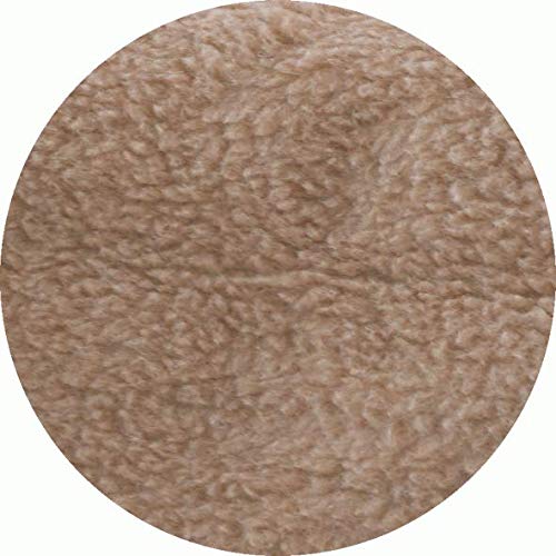 K. & N. Schurwolle 550 scheerwollen tochtstopper voor deuren 100 cm, lichtbruin - Image 5