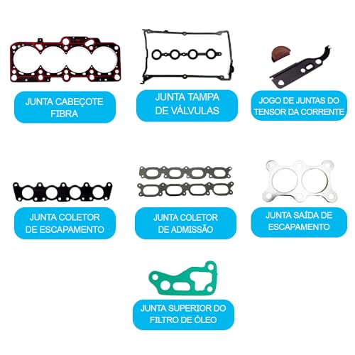 Jogo Junta Cabeçote Audi A3 1.8 20v Turbo Aspirado