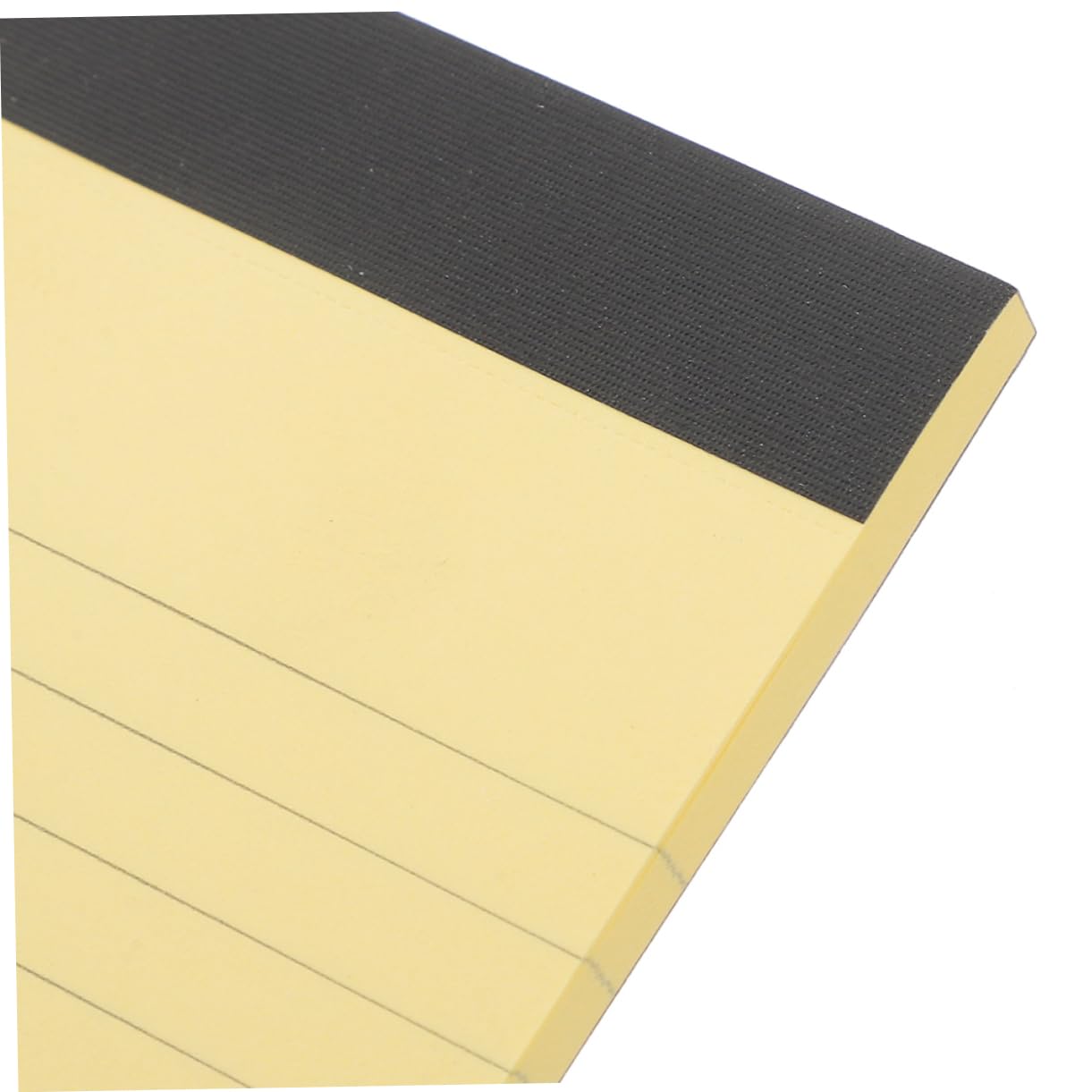Cuaderno de Notas Rayado Amarillo de Papel, 12 Cuadernos Legales Portátiles