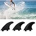 Keenso 3Pcs Surfboard Fins Thruster Fins,FCS G5 Surfboard Fins Surfboard Accessory for Surfboard Longboard Paddleboard