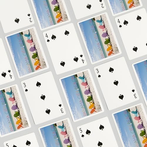 Lantern Press Panama City Beach, naipes poker 52 cartas miniatura 4