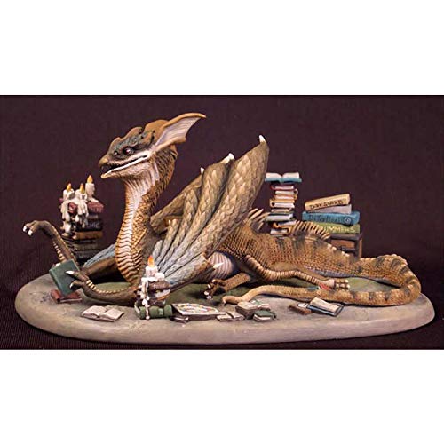 Book Wyrm Dragon Diorama Set Miniature Diterlizzi Masterworks Dark Sword Miniatures