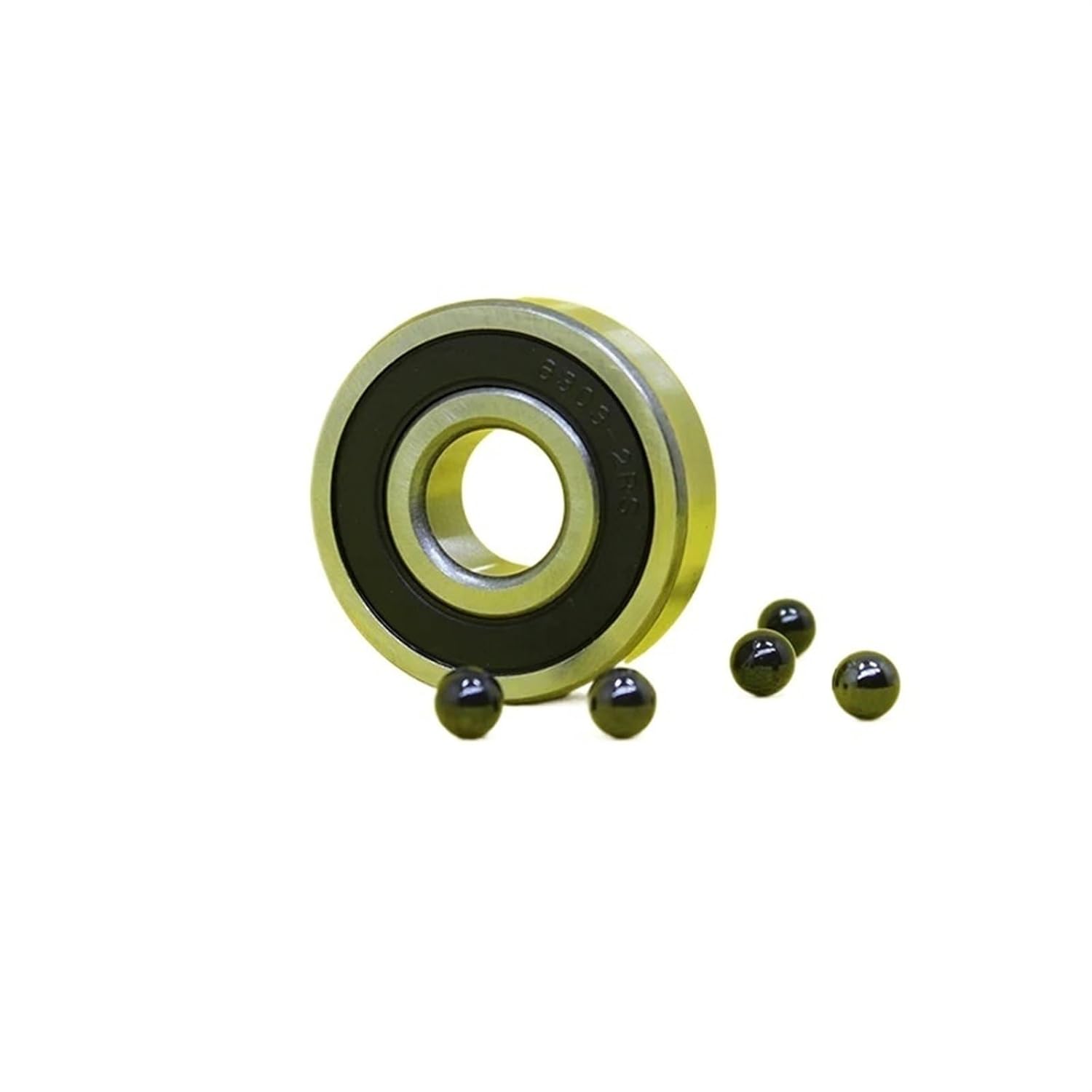 6303 Hybrid Ceramic Bearing 17 * 47 * 14 Mm ABEC-1 Industry Motor Spindle 6303HC Hybrids Si3N4 Ball Bearings 3NC 6303RS 1Pcs