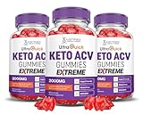 Justified Laboratories (3 Pack Ultra Quick Keto ACV Gummies Extreme 2000MG Ultraquick Keto Gummies Apple Cider Vinegar Formulated with Pomegranate Beet Juice Powder B12 Vegan Non GMO 180 Gummys