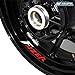 psler Adesivo riflettente per pneumatici per motociclette per Yamaha FAZER