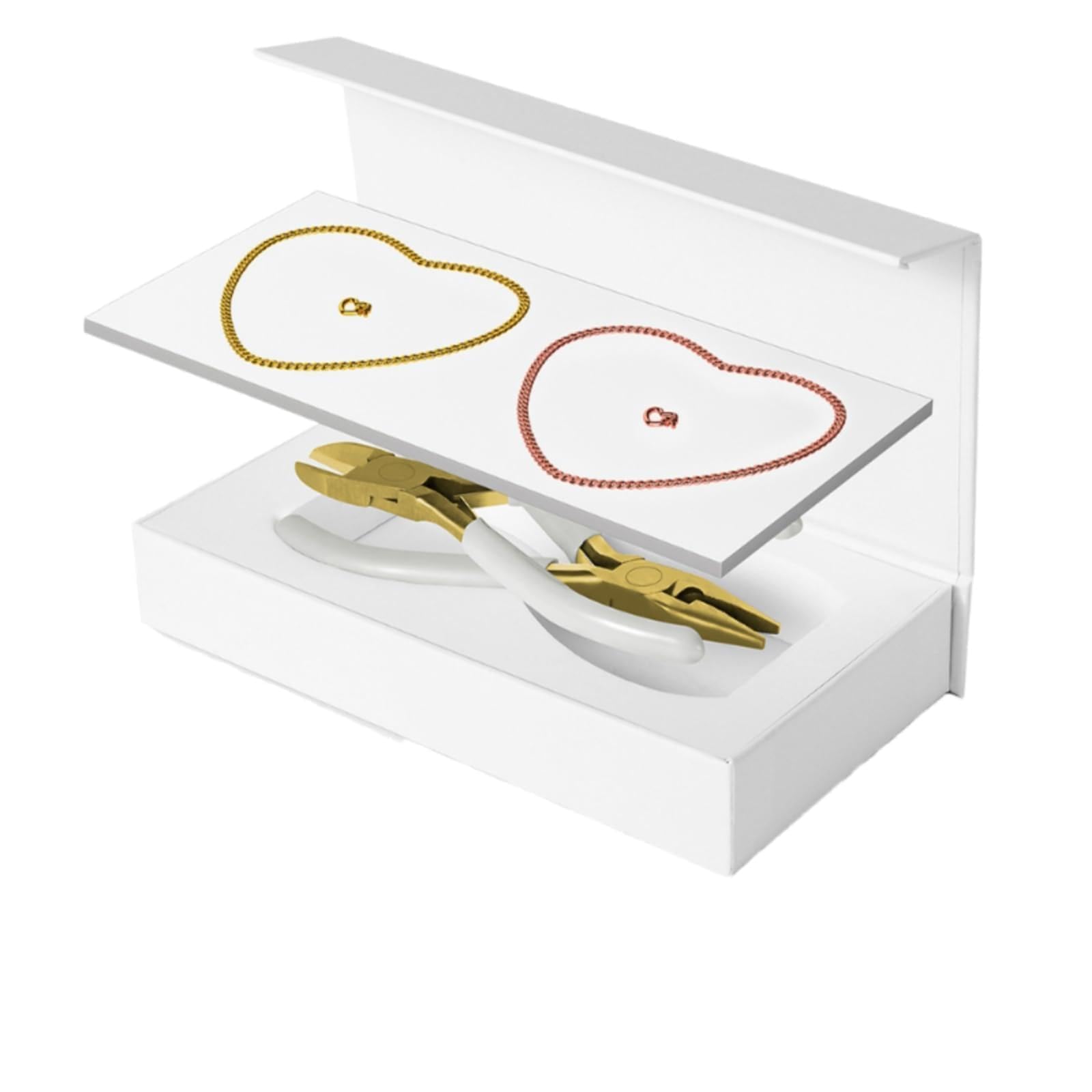 Bastelset , Gold und Roségold , 1 Goldenes Und 1 Roségoldenes Armband