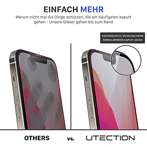 iPhone 13 Mini Panzerglas Utection 2X Full Screen Schutzglas