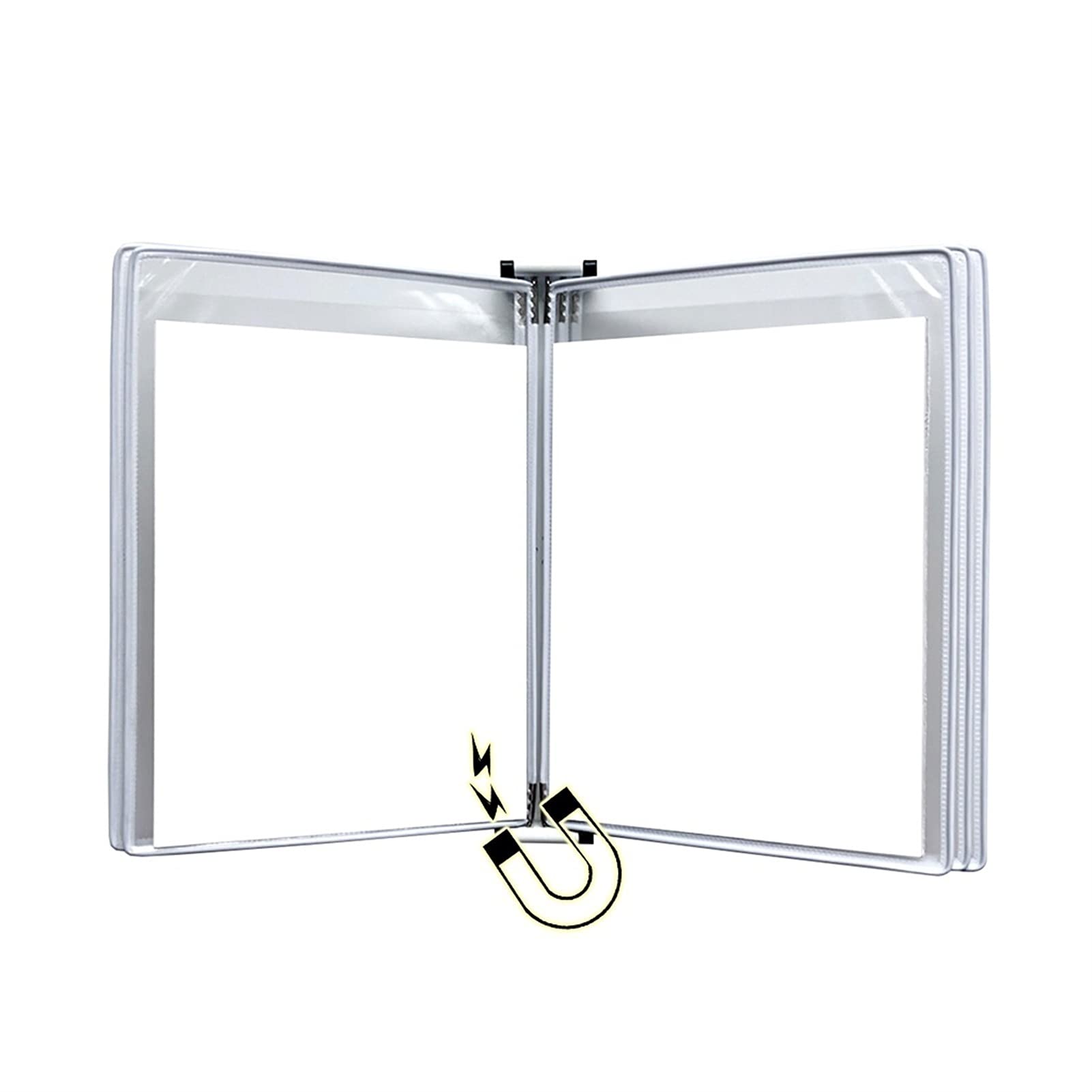 ZXFfhDHJH display folder， Magnetic Document Holder A4, Wall Mounted Display Cabinet, File(Wit)