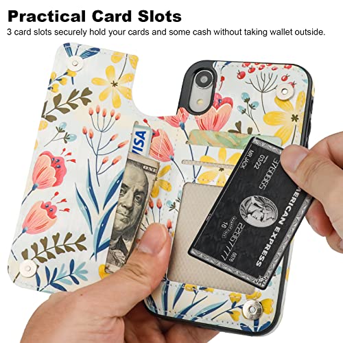Haopinsh For Iphone Xr Case Wallet With Card Holder thumb #2