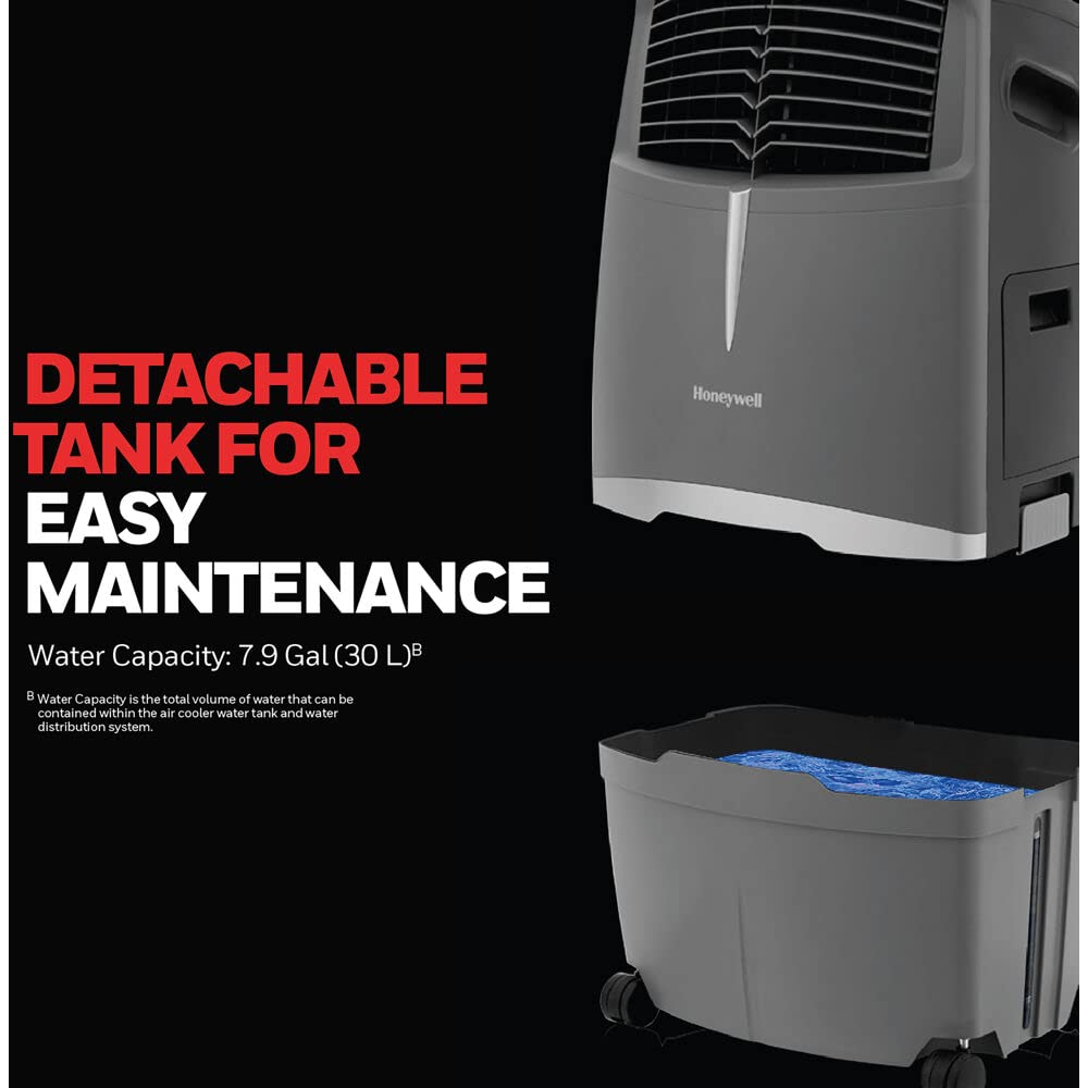 Honeywell 780 CFM 3Speed Outdoor Rated Portable Evaporative Cooler