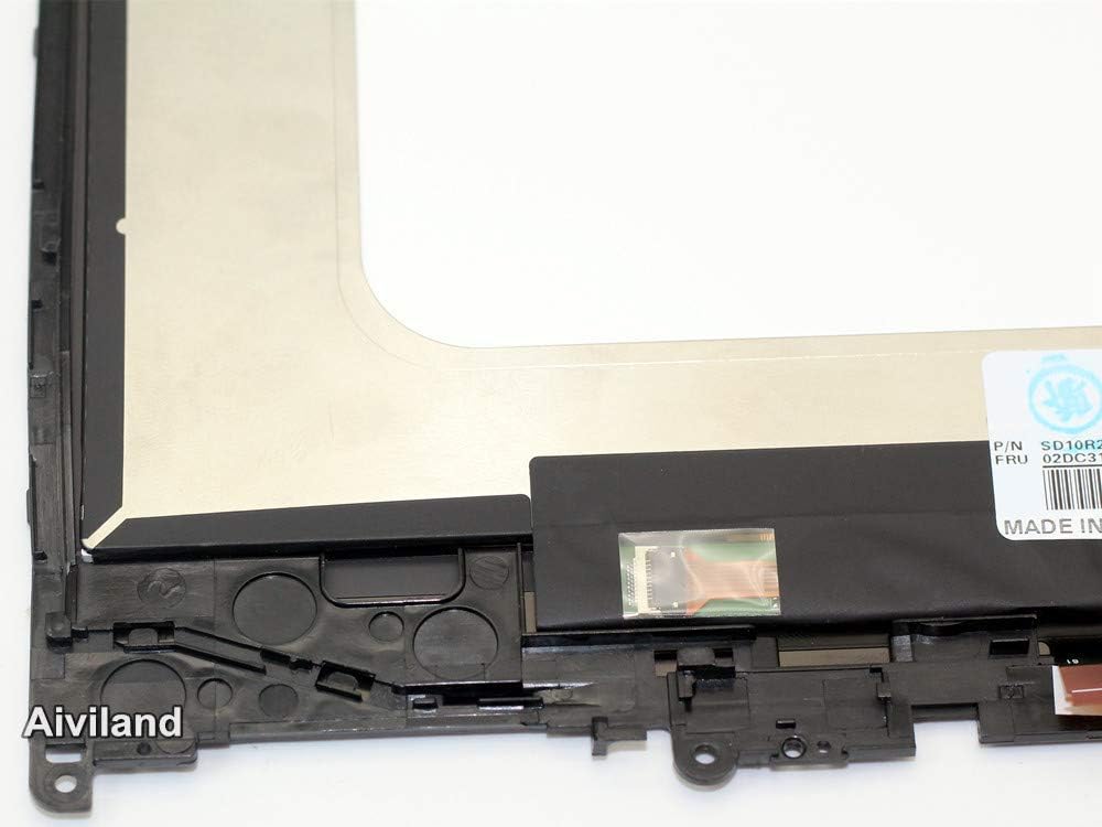 Frее Shірріng 🛒 Replacement 14.0” LCD LED Display FHD 1920x1080 Panel Touch Screen Digitizer Touch Control Board Assembly with Bezel For Lenovo Flex 5-14 5-1470 81C90009US/ Yoga 520-14 520-14IKB (81C8, 80X8)
