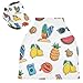 Bonjour Fruits Colorés D'Été Housse de Canopée de Siège de Voiture pour Poussette Bébé Dais Siège-Auto Couverture D'Allaitement Pare-Soleil Respirant Extensible pour Garçons Filles