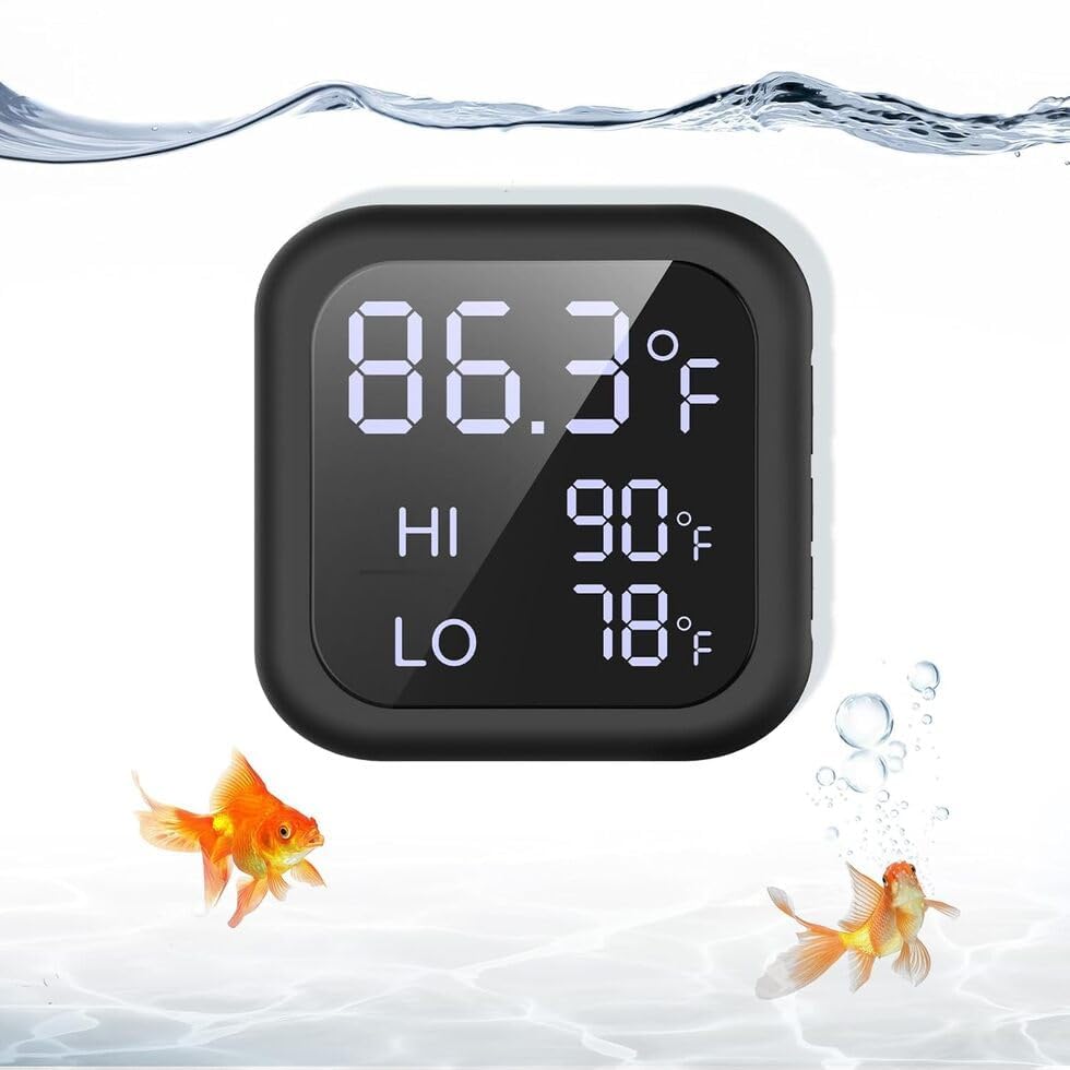 Brand Name: Upgraded LED Aquarium Thermometer with Alerts