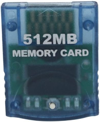 512MB Memory Card for Nintendo Wii, Blue