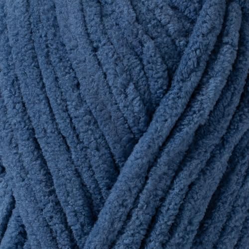 Utopia Crafts Cuddle Super Chunky Chenille Yarn Saxe Blue, 100g 60m Ball, Fluffy, Soft & Easy to Use - Image 3