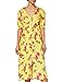 Produktbild Amazon-Marke: find. Damen Midi-Boho-Kleid, Gelb (Yellow), 44, Label: XXL