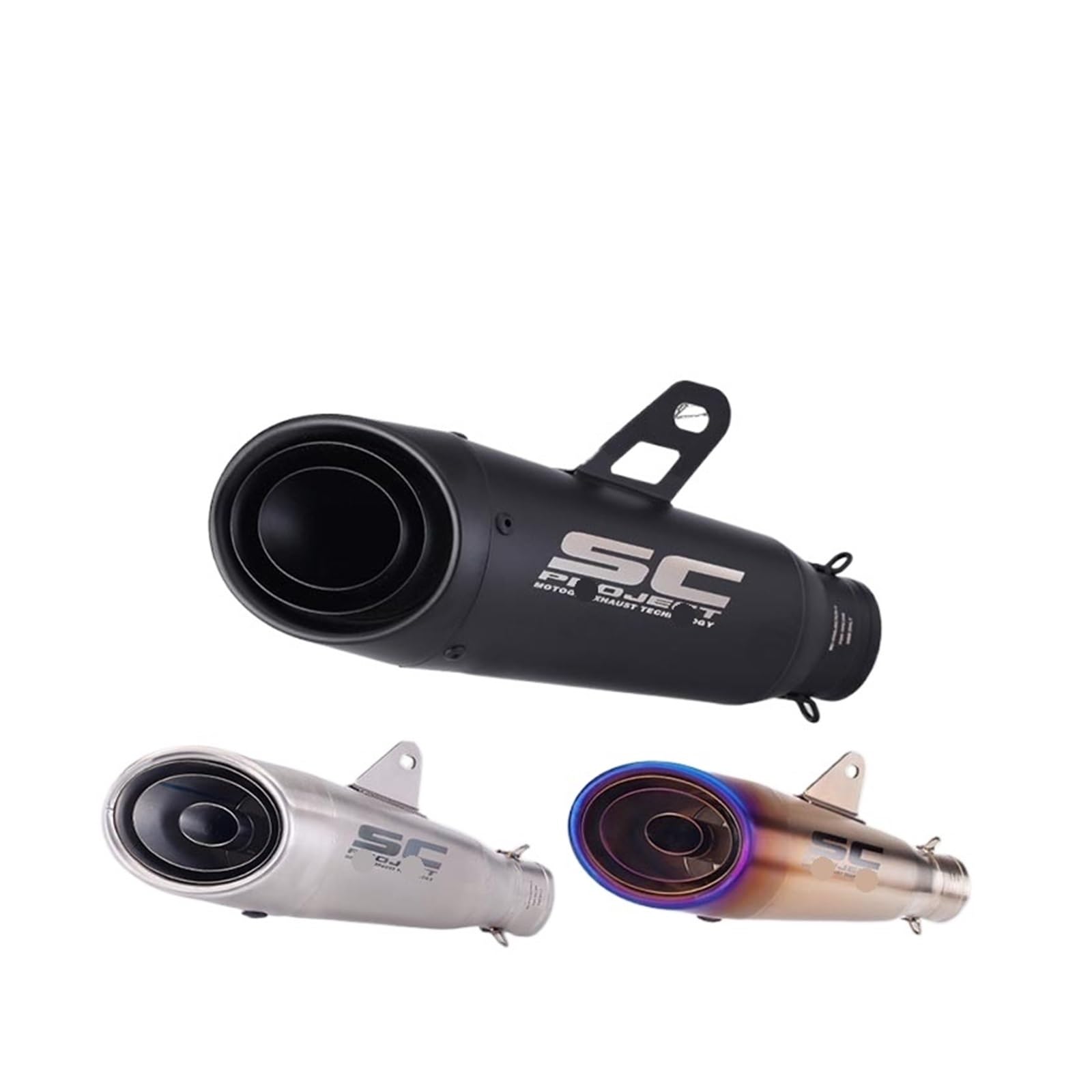 Tubo Di Scarico Universale Per Moto Da 51 Mm SC Con DB Killer GP-Project Per Ya&maha R6 R15 R1 R3 MT07 Tmax155 XMAX GSX250 Pcx125 tubi scaricos