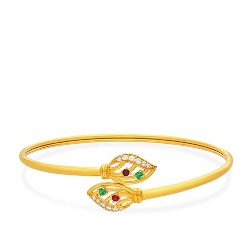 22kt (916) Yellow Gold Bangle for Women, BIS Hallmarked