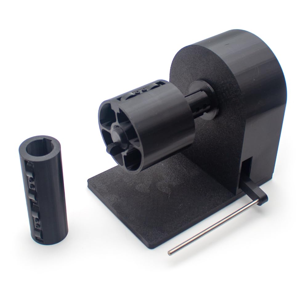 Mini Avvolgitore Elettrico per Etichette, Macchina per Riavvolgimento Automatico di Micro Codici a Barre Etichette per Codici a Barre Adesivi Etichette Lavabili