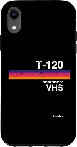 Miniatura 25 de Retro VHS Tape Graphics Funda de disfraz de nostalgia de los años 80 y 90 para iPhone Air