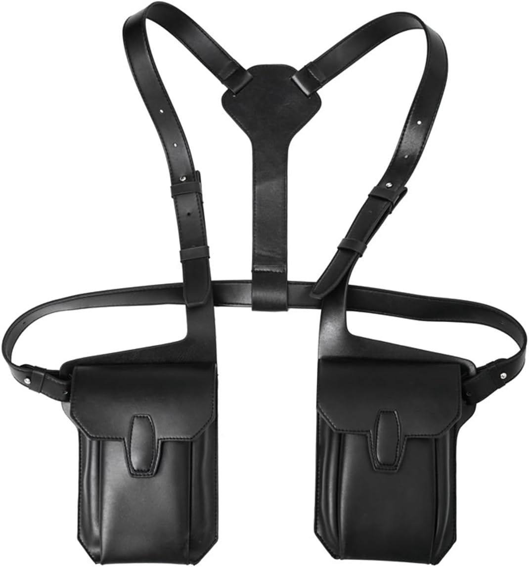 YIUWLMN Cool Shoulder Holster Bag Made of PU leather Hidden