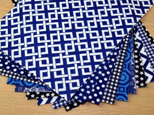 Camelot tejidos patrón suave – Surtido de fieltro unidades Blues – por paquete de 10