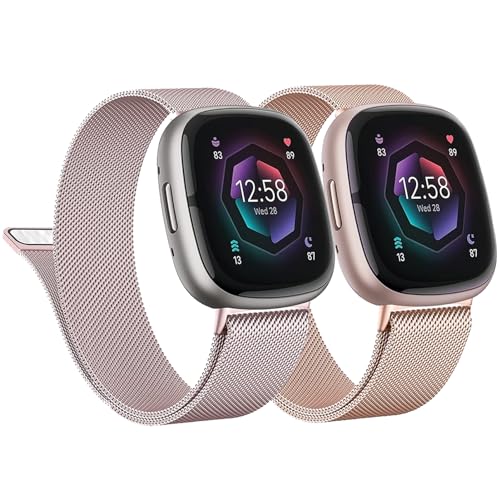 ✅ 【Più colori tra cui scegliere】 Questo cinturino per orologio in metallo Sense 2 è disponibile in una varietà di colori popolari. Rendi il tuo orologio più personale, ideale per lo sport quotidiano e l'intrattenimento nel tempo libero, regalo perfetto per famiglia, amici e amanti.