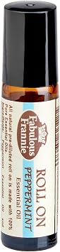 Fabulous Frannie Peppermint Essential Oil Roll-On 10 ml Made with Pure Essential Oil