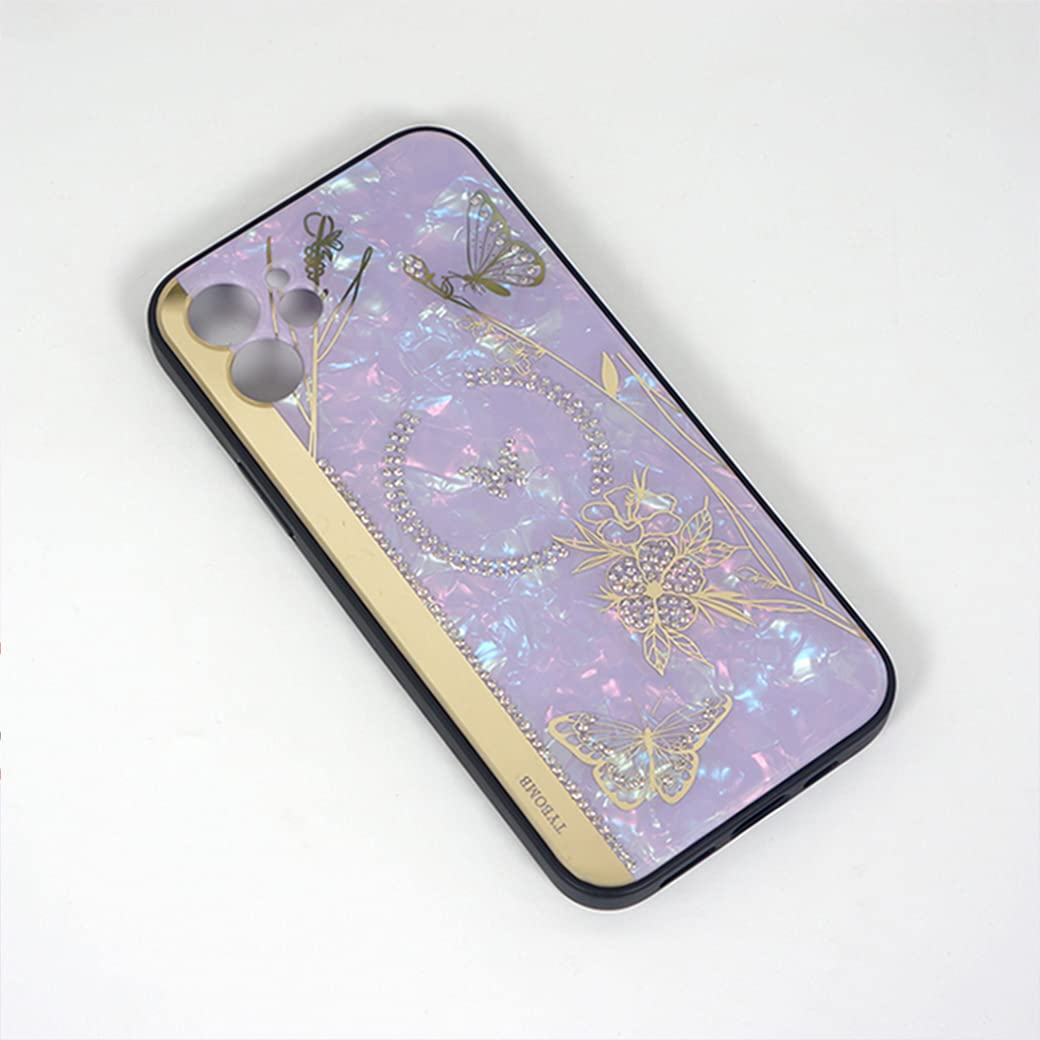 iPhone15 用ケース鏡として使えるリング付き キラキラ かわいいバタフライ Amazon.co.jp: MuZiF iPhone 15 用 ケース 鏡として使える