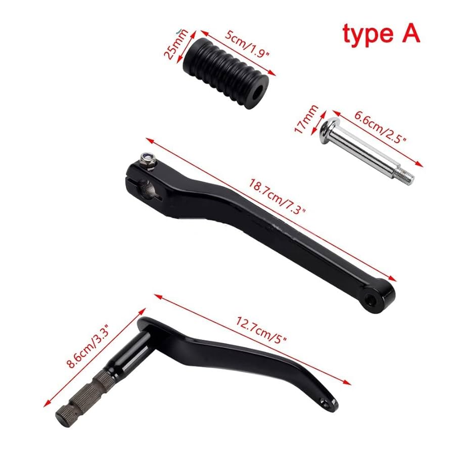 Amazon.co.jp: オートバイのヒールシフトレバー ヒールトゥ