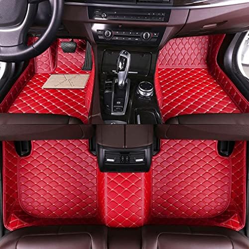 Alfombrillas automotrices personalizadas para automóvil para Kia Sportage 2006-2023, K5, Optima, Niro, Rio, Soul, EV6, para todo tipo de clima (rojo