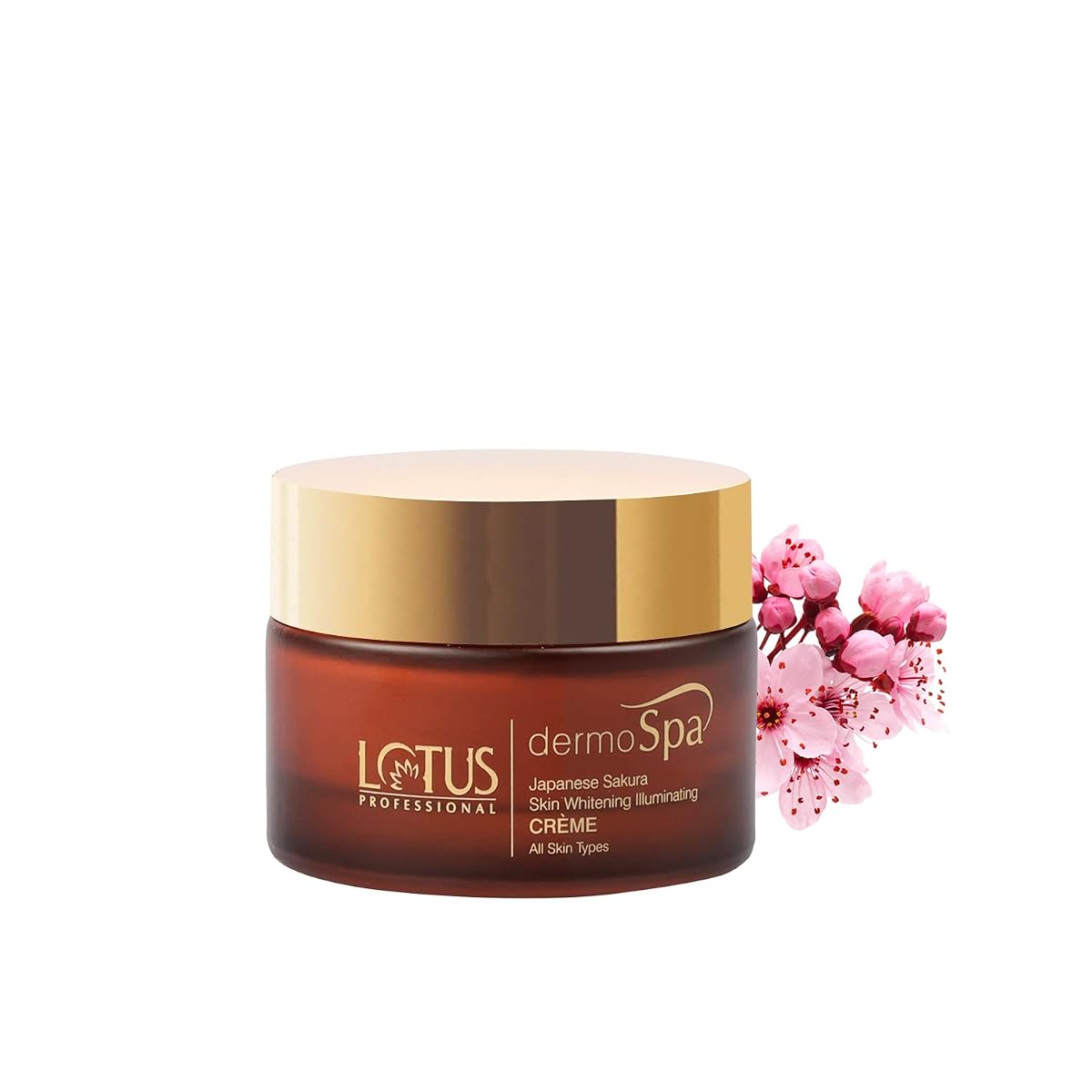 Lotus Professional dermoSpa JAPANESE SAKURA SKIN WHITENING ILLUMINATING CREAM