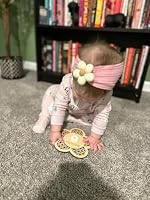 CÉLLOT 5Pcs Baby Flower Headbands Baby Girl Soft Nylon Headband for Newborn — image 9