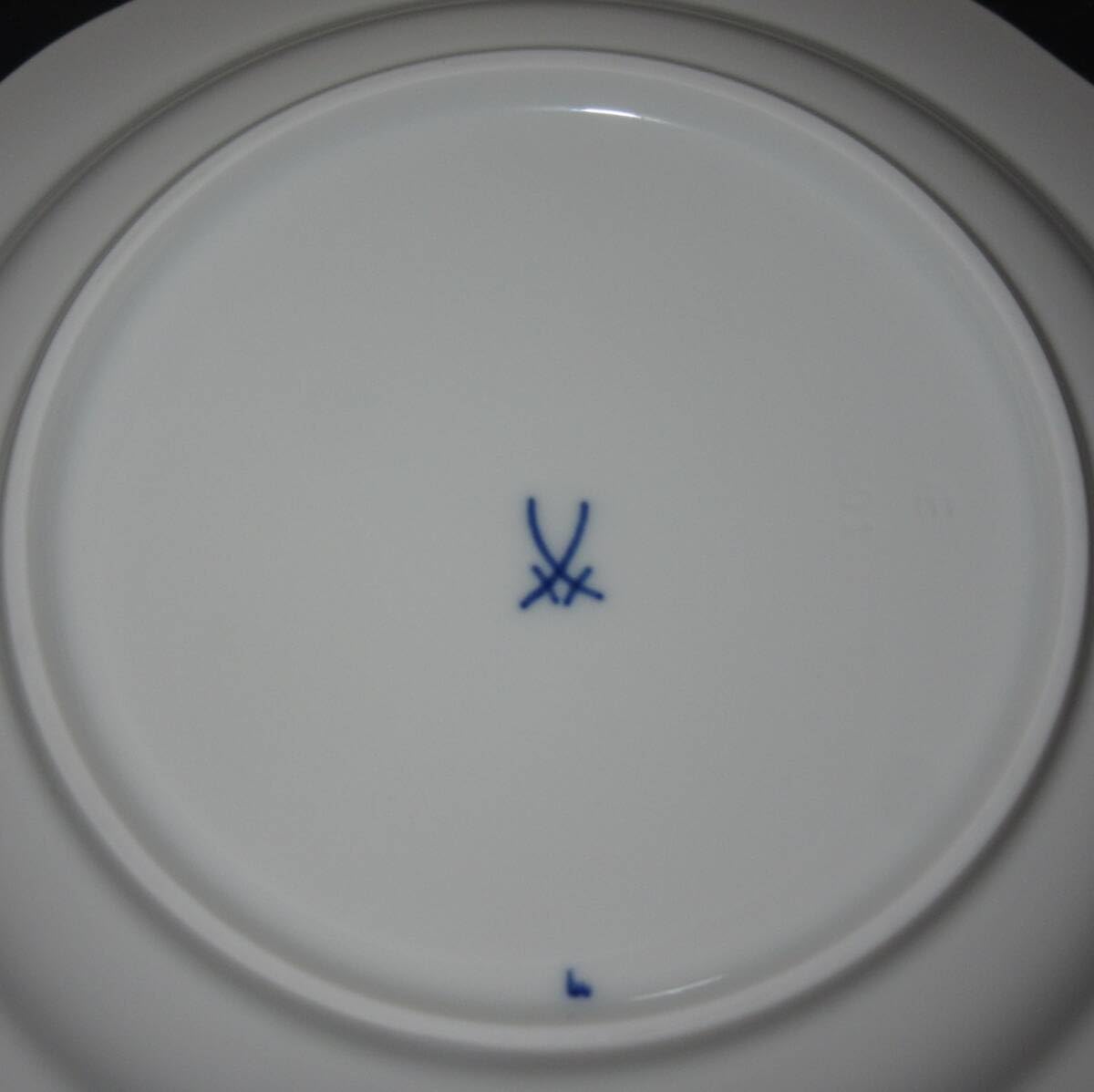 Amazon.co.jp: マイセンのプレート2枚セット大 ブルーオニオン 約18cm