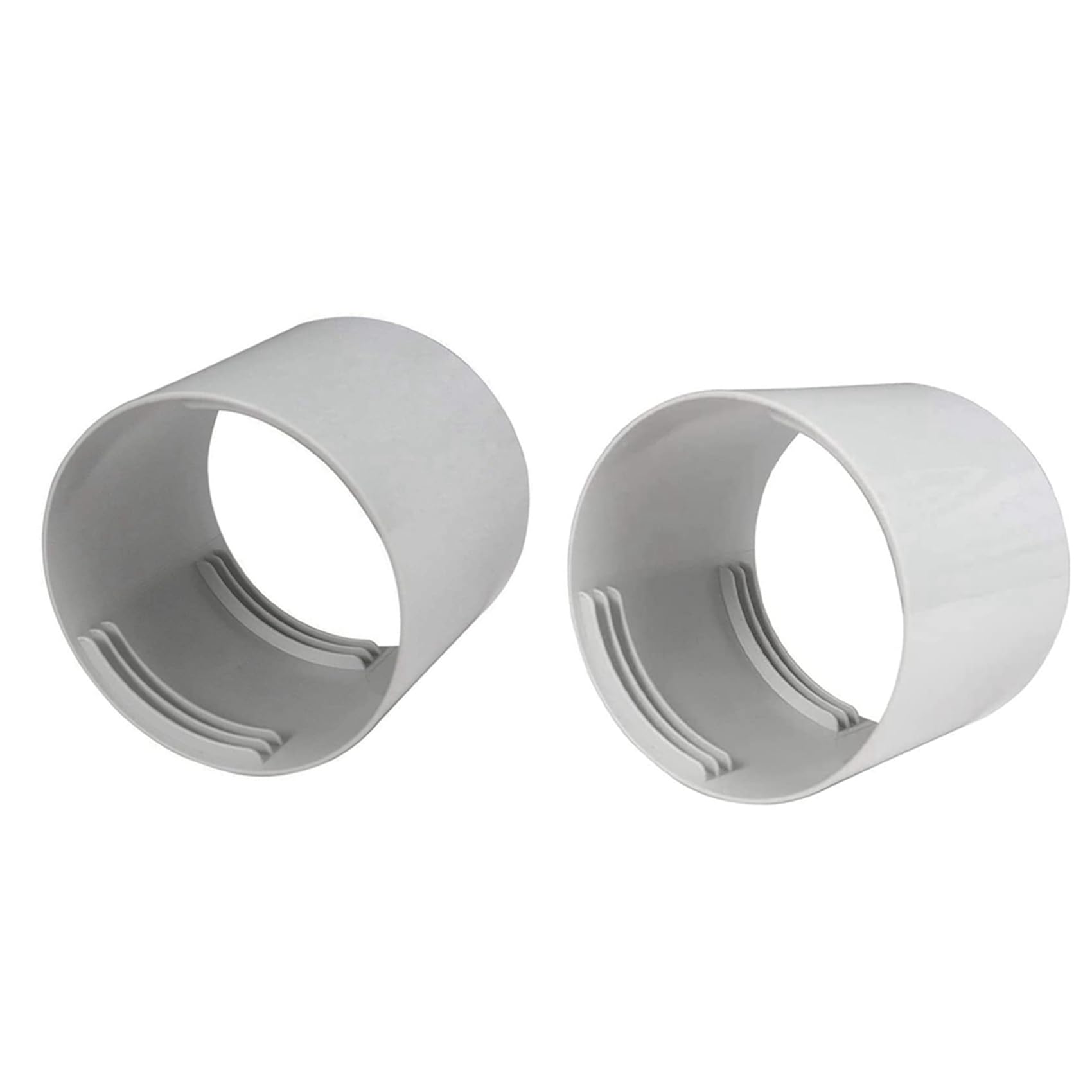 Hndhbfgrt 2X Portable AC Coupler Portable A/C AC (150mm) Air Conditioner Exhaust Hose Coupler/Coupling/Connector