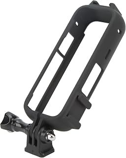 FOLOSAFENAR Camera Protective Frame, Falling Resistant Precise Mold Opening Portable ABS Action Camera Protective Housing for Outdoor Shooting